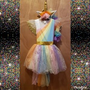 New in bag unicorn costume size 4-6